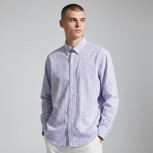 🌻Thomas Pink Tailored Fit Pink French Cuff Royal Twill Dress Shirt 16.5/36